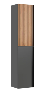 Пенал подвесной Sancos Delta PDL35GR 35см дуб красный/графит